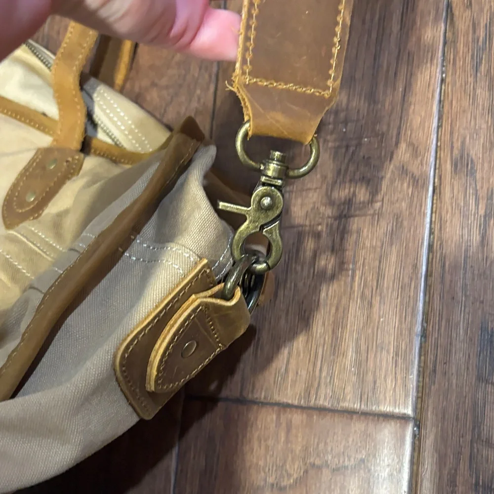 TSD Weekender Tan and Brown Men's Bag